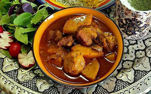 خورشت به آلو