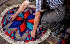 نمدمالی و صنایع دستی پشمی